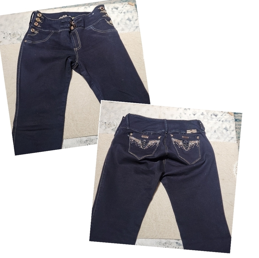 Ene2  Authentic Columbian Shaper Skinny Butt Lift Jeans Size 5 Junior